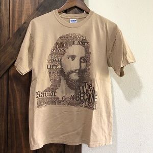 Gildan Jesus Tee Sz. M